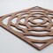 Ekena Millwork Large Edinburg Decorative Fretwork Wood Wall Panels, Walnut, 23 3/8"W x 23 3/8"H x 3/8"T WALW24X24X0375EBGWA - alternate 2